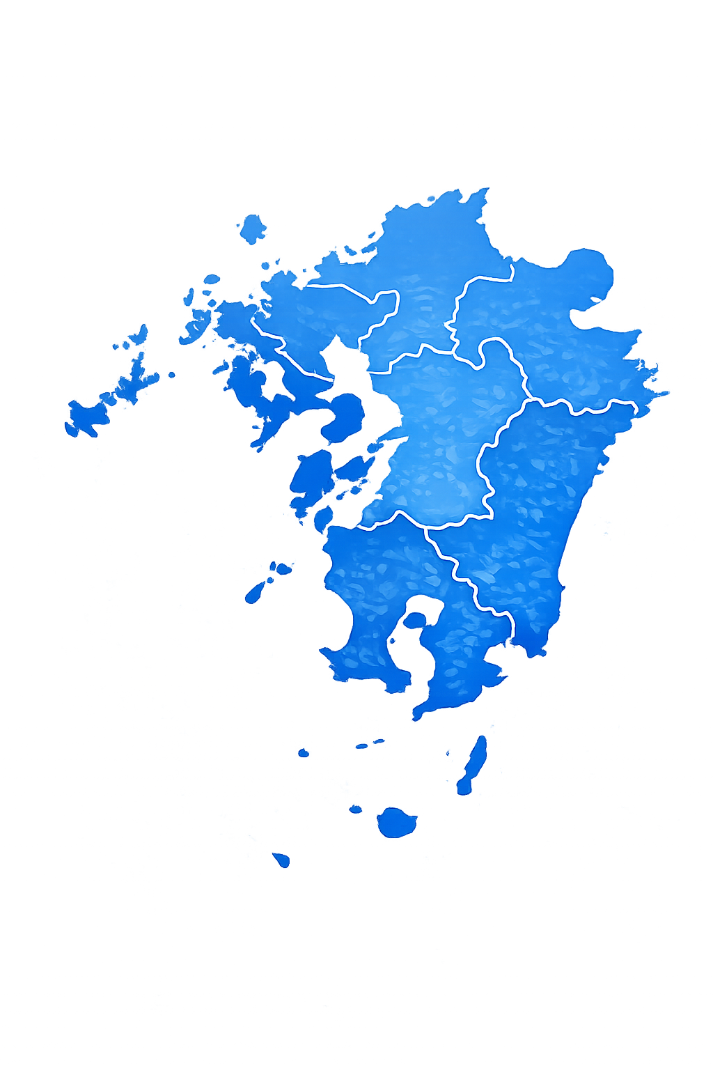 対応エリア地図（九州）